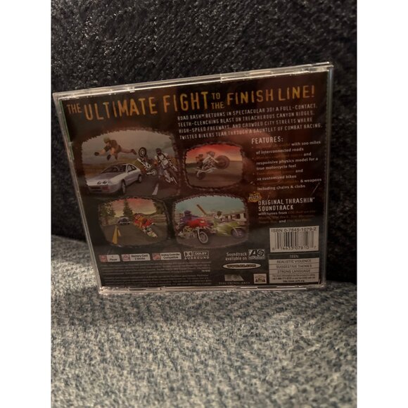 Road Rash 3D Playstation 1 Game Complete CIB Greatest Hits Edition PS1 V3 - Picture 2 of 4